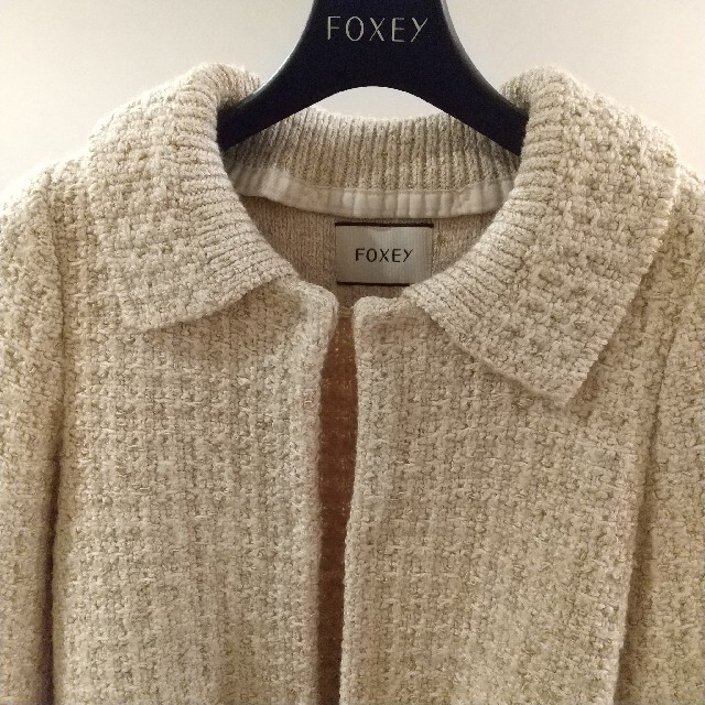 FOXEY(フォクシー)のフォクシー  FOXEY  ツイード  ジャケット レディースのジャケット/アウター(ノーカラージャケット)の商品写真