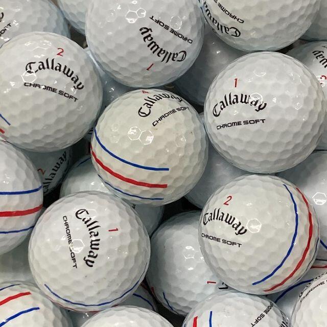 Callaway(キャロウェイ)の■72・ロストボール クロムソフト トリプルトラック 20球　AB スポーツ/アウトドアのゴルフ(その他)の商品写真