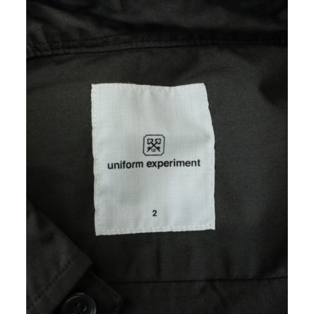 uniform experiment(ユニフォームエクスペリメント)のuniform experiment カジュアルシャツ 2(M位) グレー系 【古着】【中古】 メンズのトップス(シャツ)の商品写真