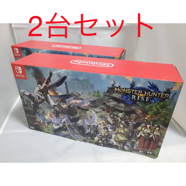 Nintendo Switch(ニンテンドースイッチ)のNintendo Switch モンスターハンターライズ スペシャルエディション エンタメ/ホビーのゲームソフト/ゲーム機本体(家庭用ゲーム機本体)の商品写真