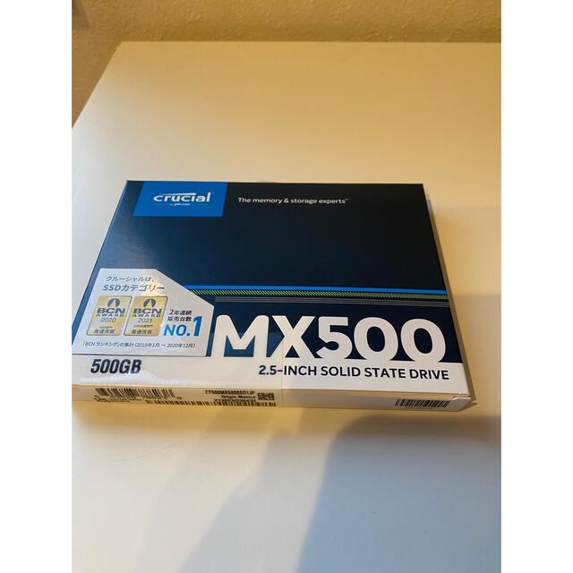 Crucial SSD MX500 500GB CT500MX500SSD1JP