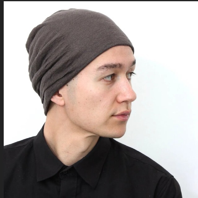 EDIFICE(エディフィス)のマニエラの3Dビーニー（MANIERAピン付き）日本製 メンズの帽子(ニット帽/ビーニー)の商品写真