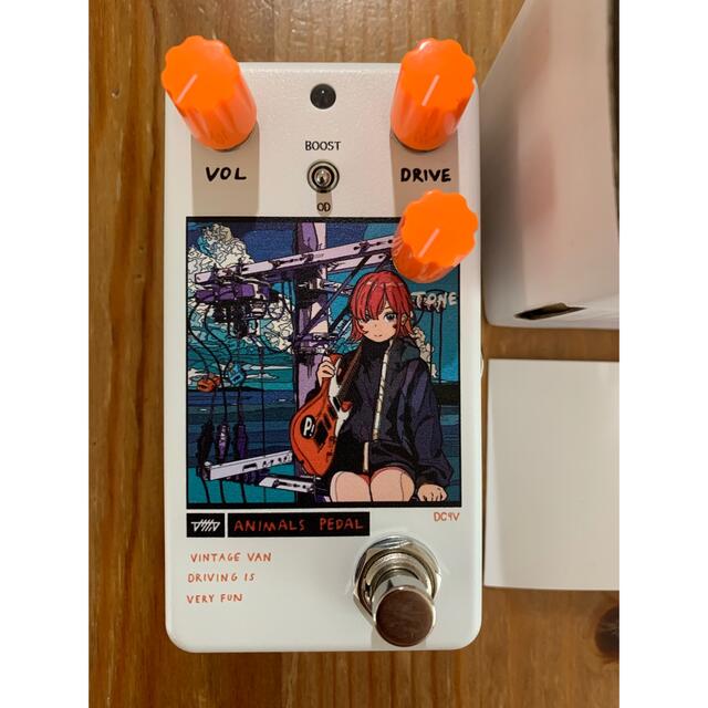 【新品同様】Animals Pedal アカサカハル オレンジノブ 楽器のギター(エフェクター)の商品写真