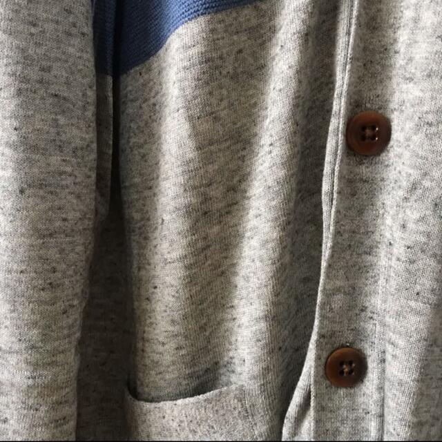 Paul Smith(ポールスミス)のPaulSmithポールスミス海外限定バイカラーカーディガンblue/gray メンズのトップス(カーディガン)の商品写真