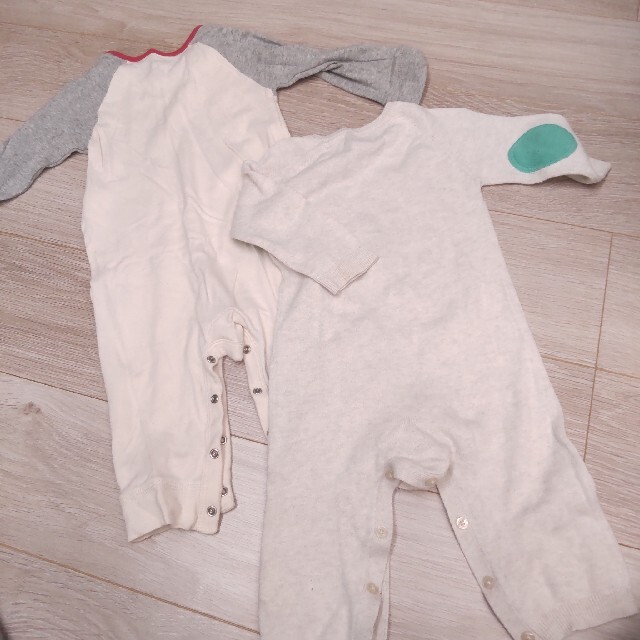 babyGAP(ベビーギャップ)の秋冬GAP70☆長袖カバーオールセット キッズ/ベビー/マタニティのベビー服(~85cm)(カバーオール)の商品写真