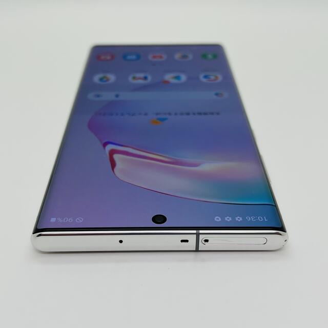 SAMSUNG(サムスン)の[1579] galaxy note10+ plus 256GB SIMフリー スマホ/家電/カメラのスマートフォン/携帯電話(スマートフォン本体)の商品写真