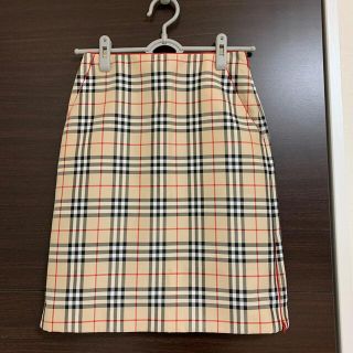 バーバリーブルーレーベル(BURBERRY BLUE LABEL)の★美品★バーバリー　ノバチェック　タイトスカート　膝丈　36(ひざ丈スカート)