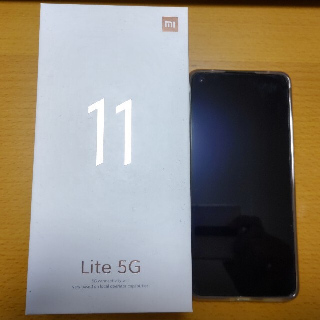 Xiaomi Mi 11 lite 5G SIMフリースマートフォン/携帯電話