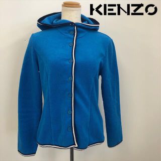 ケンゾー(KENZO)のvintage KENZO フリースパーカージャケット size38 レトロ(その他)