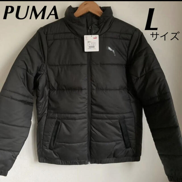 PUMA(プーマ)の新品★PUMA 中綿ジャケット  黒 レディース Lサイズ レディースのジャケット/アウター(ダウンジャケット)の商品写真