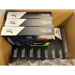 【新品未開封】玄人志向 GeForce GTX 1660Ti 10台セット(PCパーツ)