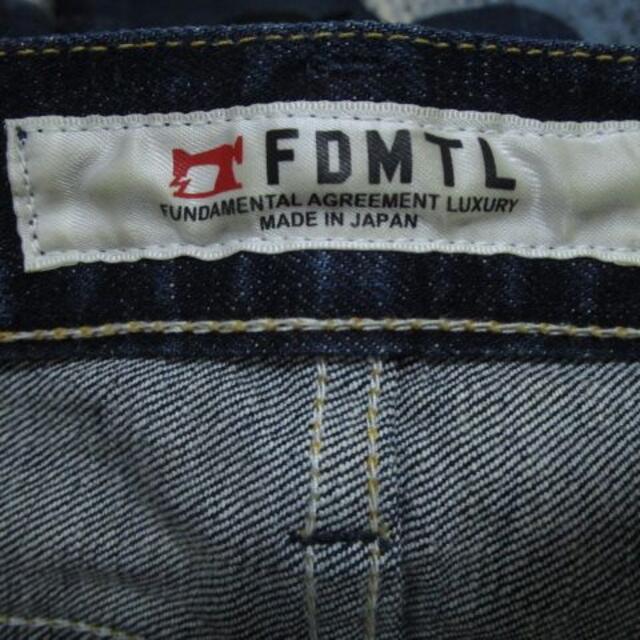 FULLCOUNT(フルカウント)のFDMTL　ファンダメンタル　ダメージ加工スキニーフィットストレート　日本製 メンズのパンツ(デニム/ジーンズ)の商品写真