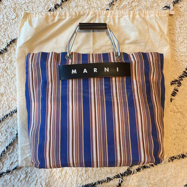 売れ筋新商品 Marni - ストライプ バッグ フラワーカフェ ぺこ マルニ