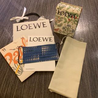 ロエベ(LOEWE)のまゆ様　専用　ロエベ  ショッパー  マスク　セット(ショップ袋)