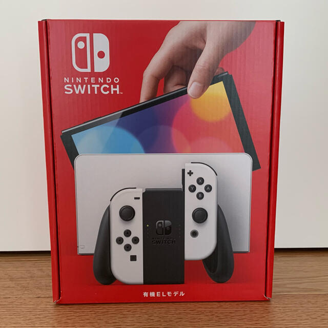 ゲームソフト/ゲーム機本体ニンテンドースイッチ有機ELモデル　ホワイト