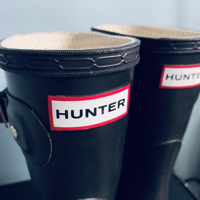 HUNTER(ハンター)のHUNTER ハンター　レインブーツ　ブラック　長靴 レディースの靴/シューズ(レインブーツ/長靴)の商品写真