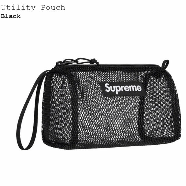 Supreme(シュプリーム)のSupreme Utility Pouch Black メンズのバッグ(その他)の商品写真