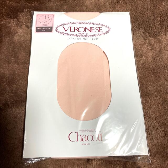 CHACOTT(チャコット)の【新品未使用】Chacott VERONESE タイツ 120 キッズ/ベビー/マタニティのこども用ファッション小物(靴下/タイツ)の商品写真