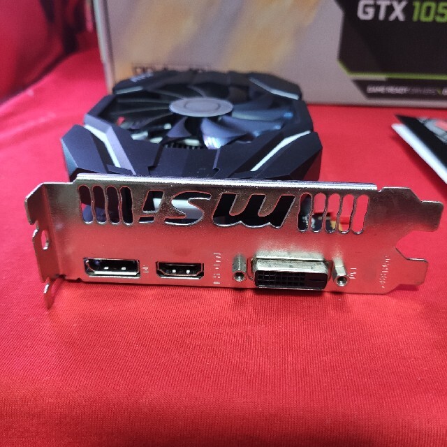 msi Geforce GTX1050Ti 4GB OCV1 スマホ/家電/カメラのPC/タブレット(PCパーツ)の商品写真