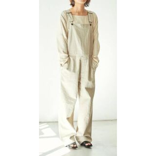 プラージュ(Plage)の【mai様専用】アウターサンセット cotton linen overall (サロペット/オーバーオール)