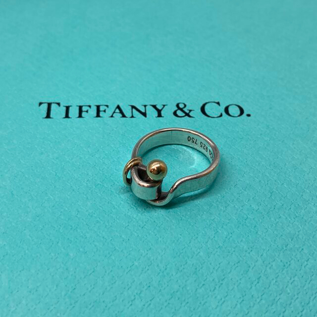 Tiffany & Co. - ティファニー フックアンドアイ リング ラブノット 7 