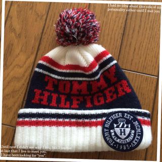 トミーヒルフィガー(TOMMY HILFIGER)のTOMMY キッズ 帽子 51~53 美品(帽子)