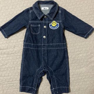 ベベ(BeBe)の美品　BEBE ebaby カバーオール(カバーオール)