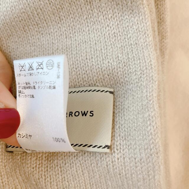 UNITED ARROWS(ユナイテッドアローズ)のUNITED ARROWS ユナイテッドアローズ  カシミヤニットストール レディースのファッション小物(マフラー/ショール)の商品写真