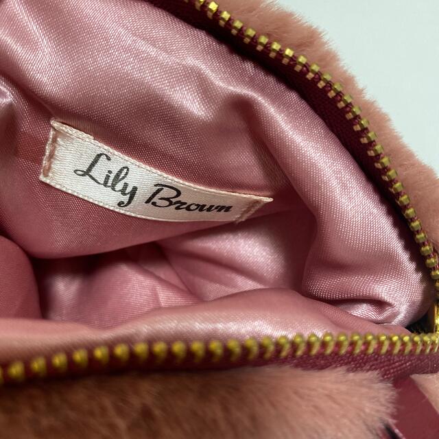 Lily Brown(リリーブラウン)のlilybrown　ファーポシェット　カバン　付録 レディースのバッグ(ショルダーバッグ)の商品写真