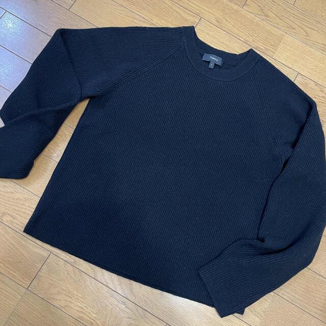 メーカー直送】 お値下げします。カシミア100%のセオリーのフード付き