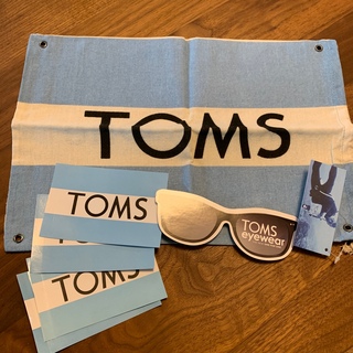 トムズ(TOMS)のTOMSの巾着とシール(ポーチ)