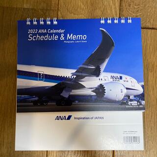 エーエヌエー(ゼンニッポンクウユ)(ANA(全日本空輸))のANA 2022 卓上カレンダー　1冊(航空機)