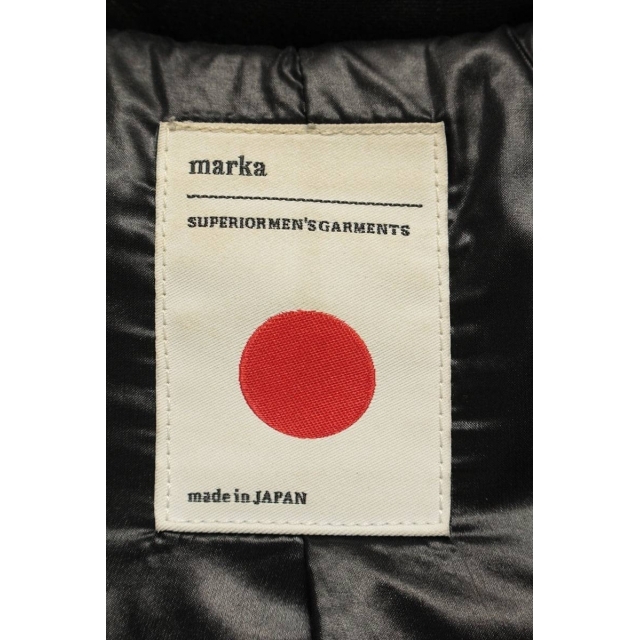 マーカ marka レザーヨークナイロンダウンジャケット 3の通販 by RINKAN｜マーカならラクマ - マーカ M14C-05BL01D によって