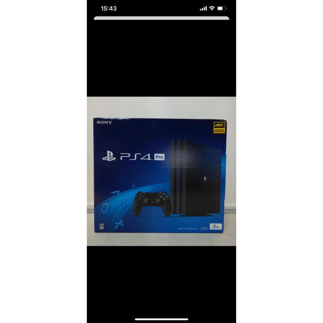 PS4pro 2TB CUH-7200 ジェットブラック