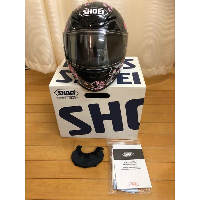 SHOEI フルフェイス　曇り止め付きセキュリティ・セーフティ