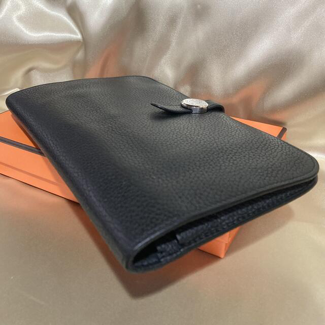 Hermes - 極上美品♡ 正規品 エルメス ドゴン 二つ折り 長財布 ブラック 黒 Hermes - 極上美品♡ 正規品 エルメス ドゴン 二つ折り 長財布 ブラック 黒
