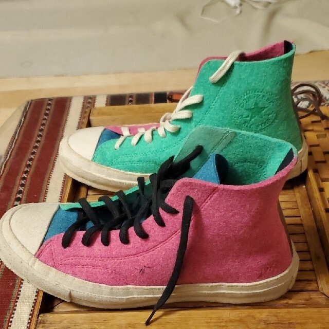 【ラス1】converse X j.w.andersonフェルトハイカットマルチ