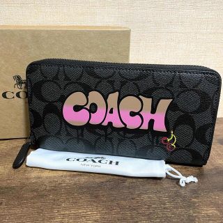 コーチ(COACH)の新品 COACH コーチ F36079 シグネチャー グラフィティ ロゴ 長財布(財布)