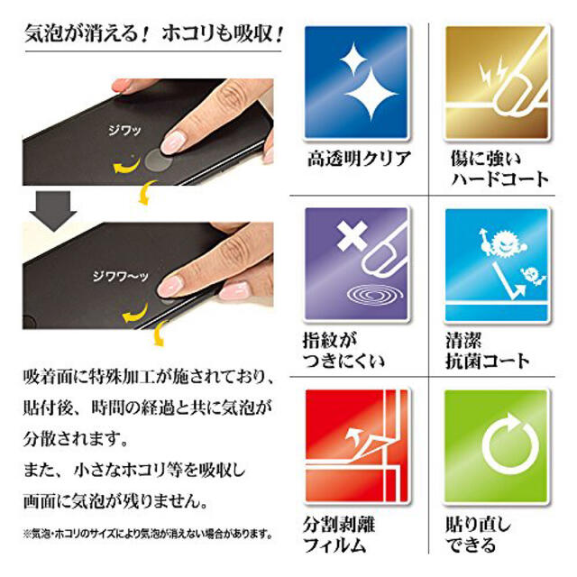 AQUOS(アクオス)のラスタバナナ AQUOS sense2 フィルム G1431AQOS2 スマホ/家電/カメラのスマホアクセサリー(保護フィルム)の商品写真