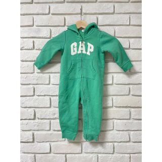 ベビーギャップ(babyGAP)のGAP ロンパース 80 グリーン(ロンパース)