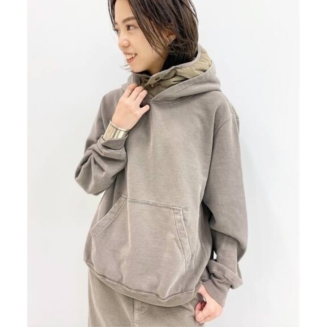 ドゥーズィエムクラス レミ リリーフDOWN FOODY PARKA BROWN