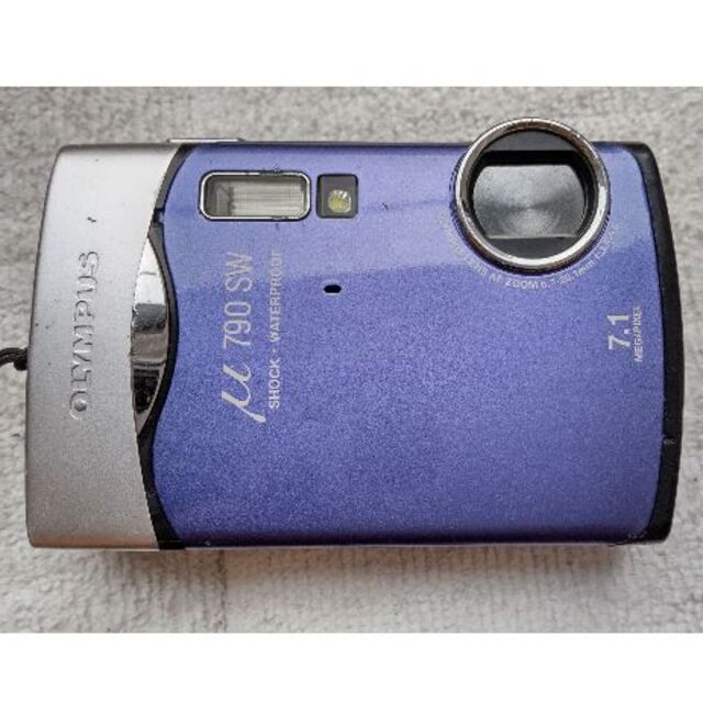 OLYMPUS(オリンパス)のOLYMPUS μ790SW ジャンク スマホ/家電/カメラのカメラ(コンパクトデジタルカメラ)の商品写真