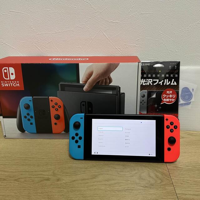 Nintendo Switch Joy-Con(L)ネオンブルー/(R)