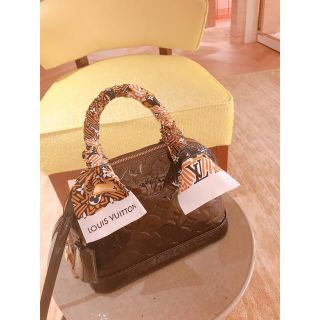 ルイヴィトン(LOUIS VUITTON)のルイヴィトン　LOUIS VUITTON バンドー　バンドュー　オレンジ(バンダナ/スカーフ)