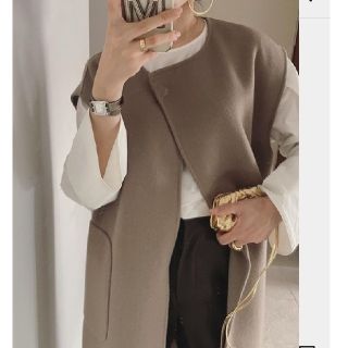 ザラ(ZARA)のnae  ナエ ハンドメイド ジレ  トープ 新品未使用品(その他)