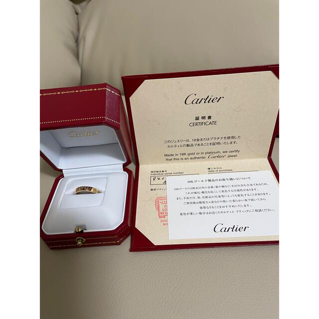 Cartier(カルティエ)のカルティエ　リング レディースのアクセサリー(リング(指輪))の商品写真