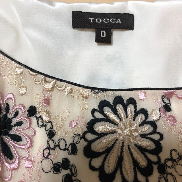 新品未使用 トッカ TOCCA ワンピース 総刺繍 新品未使用 トッカ TOCCA ワンピース 総刺繍
