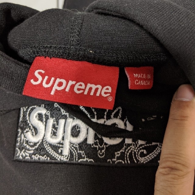 最安値Supreme Bandana Box Logo Hoodedパーカー