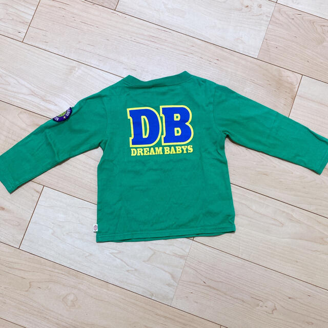 DREAMBABYS(ドリームベイビーズ)のDREAM babys ロンT Tシャツ　長袖　緑 キッズ/ベビー/マタニティのキッズ服男の子用(90cm~)(Tシャツ/カットソー)の商品写真