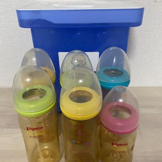 ミルトン、哺乳瓶セット、ミルクキューブ⭐︎再値下げ(哺乳ビン用消毒/衛生ケース)